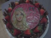 Bolo Da Barbie, De Morango e Brigadeiro !!!