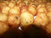 Bolinho de Aipim e Bolinho de Bacalhau